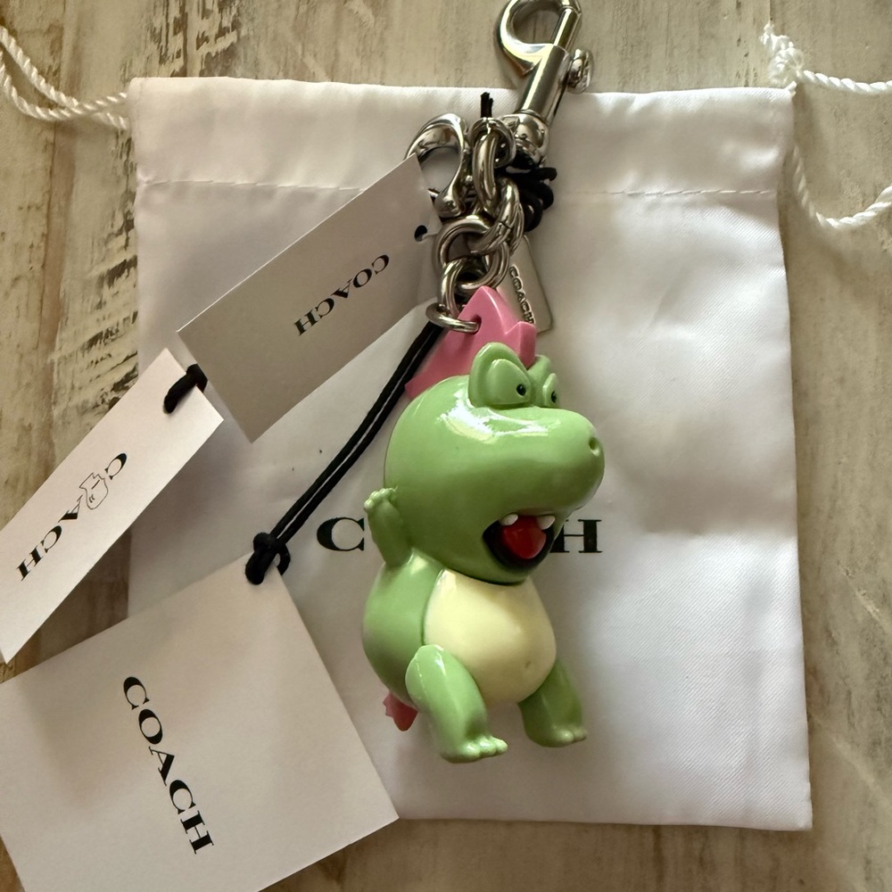 Coach X Braindead Darby Dino Bag Charm